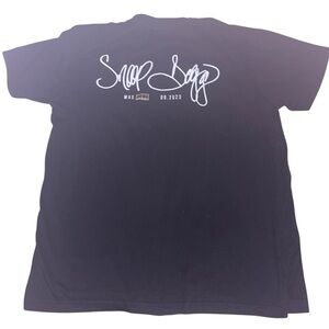 Death Row Records Snoop Dog signed graphic tee